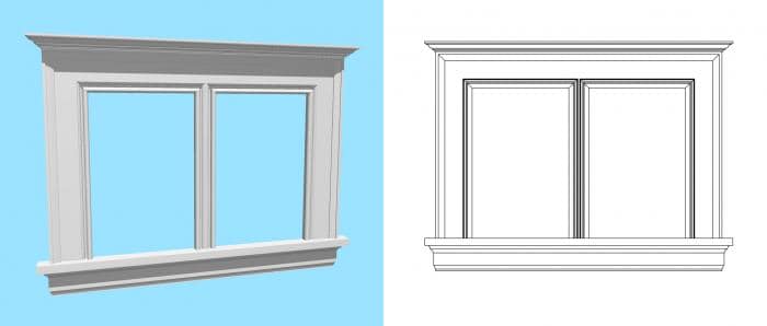 Complex Profile Trim - Siliverman