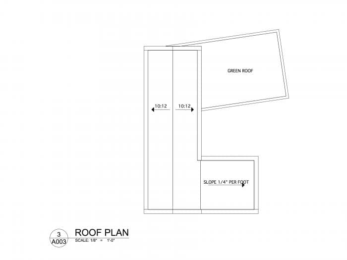 Roof Plan-first pass