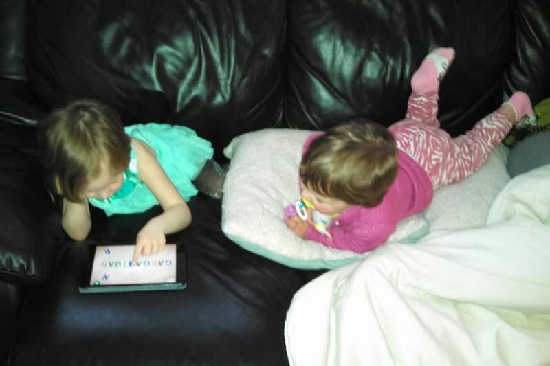 Madeleine, Phaedra, and an iPad