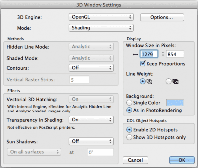 3D+Window+Settings