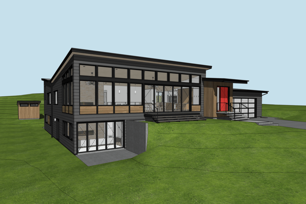 Residential architecture support