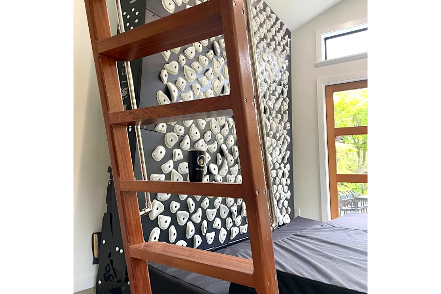Climbing Wall Garage